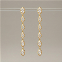 Orecchini Maria e Luisa Jewels Donna in Argento Cristallo OA0214/V1/P